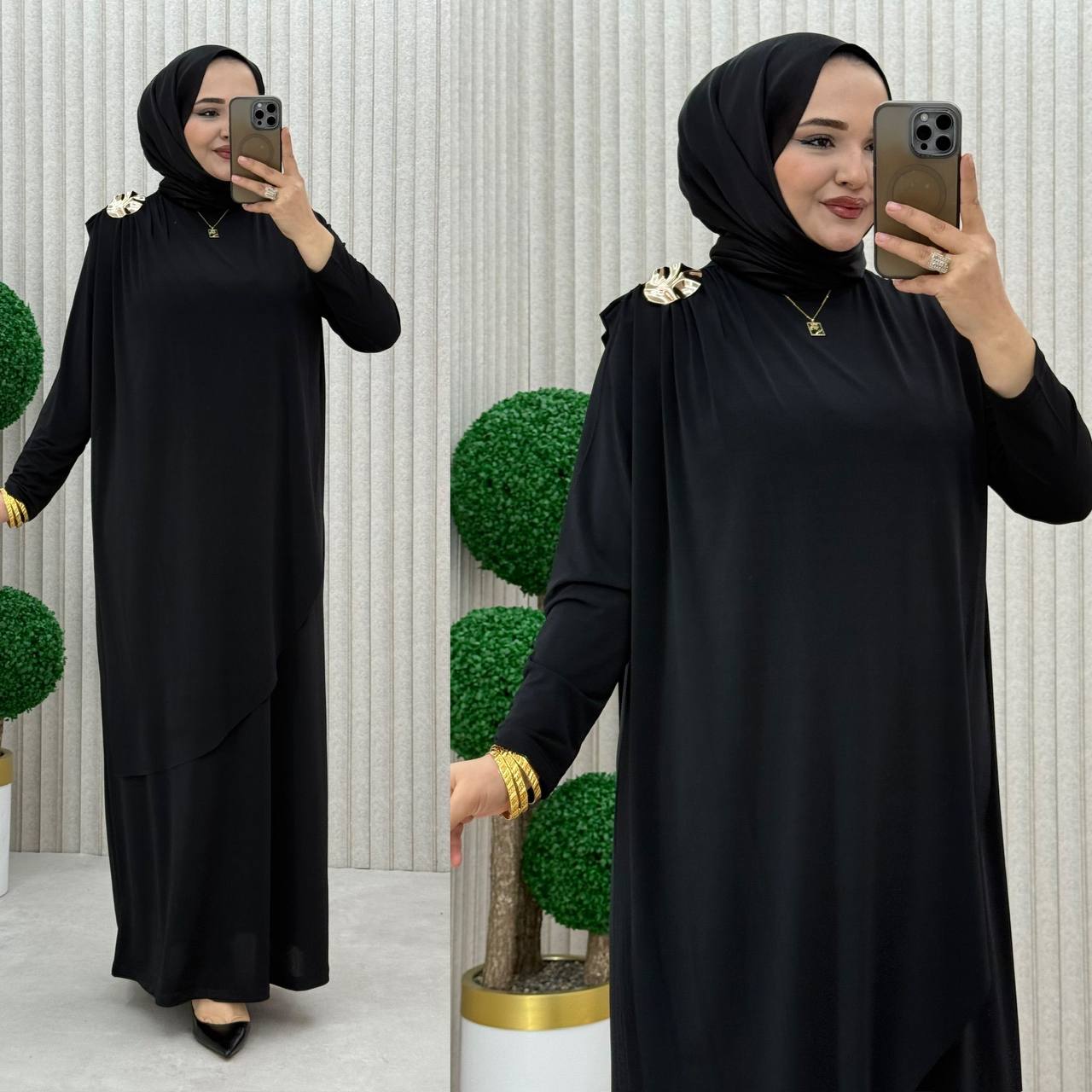 Sapphire Flow Kleid